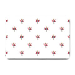 Fairy Girl Drawing Motif Pattern Design Small Doormat 