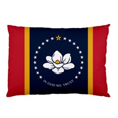 Flag Of Mississippi Pillow Case by abbeyz71