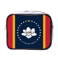 Flag Of Mississippi Mini Toiletries Bag (one Side)