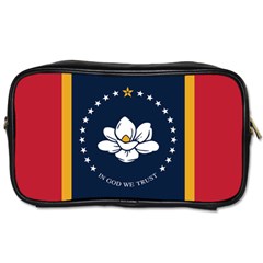 Flag Of Mississippi Toiletries Bag (two Sides) by abbeyz71