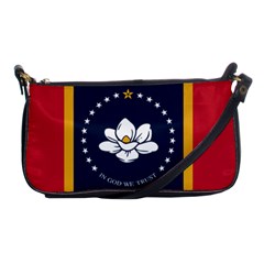 Flag Of Mississippi Shoulder Clutch Bag by abbeyz71