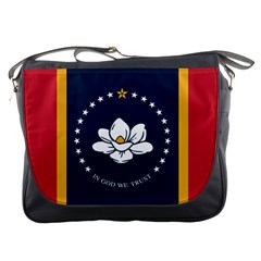 Flag Of Mississippi Messenger Bag by abbeyz71