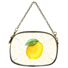 Illustration Sgraphic Lime Orange Chain Purse (two Sides) by HermanTelo