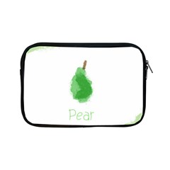 Pear Fruit Watercolor Painted Apple Ipad Mini Zipper Cases