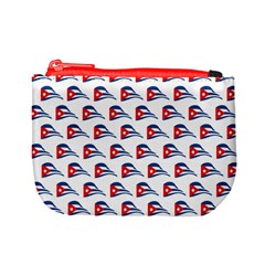 Cuban Flapping Flags Oblong Coin Change Purse by MissUniqueDesignerIs