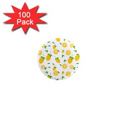 Illustrations Lemon Citrus Fruit Yellow 1  Mini Magnets (100 Pack) 