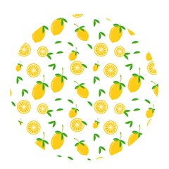 Illustrations Lemon Citrus Fruit Yellow Pop Socket (white)