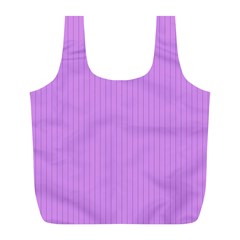 Bright Lilac - Full Print Recycle Bag (l)