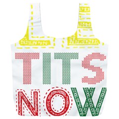 Let It Snow Full Print Recycle Bag (xxl) by NoHang