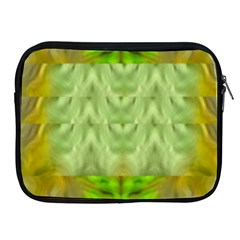 Landscape In A Green Structural Habitat Ornate Apple Ipad 2/3/4 Zipper Cases by pepitasart