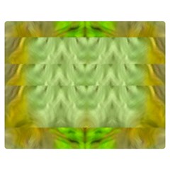 Landscape In A Green Structural Habitat Ornate Double Sided Flano Blanket (medium)  by pepitasart