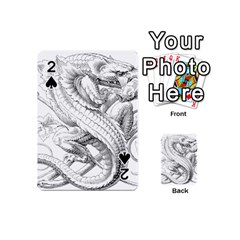 Dragon Lizard Vector Monster Playing Cards 54 Designs (mini) by HermanTelo