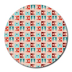 Retro Digital Round Mousepads by Mariart