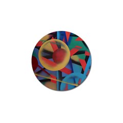 Kaleidoscope 2 Golf Ball Marker (10 pack)