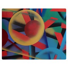 Kaleidoscope 2 Double Sided Flano Blanket (medium) 