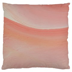 Pink Sky Large Cushion Case (one Side) by WILLBIRDWELL