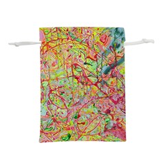 Spring Ring Lightweight Drawstring Pouch (m) by arwwearableart