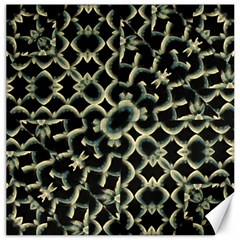 Dark Interlace Motif Mosaic Pattern Canvas 12  X 12  by dflcprintsclothing