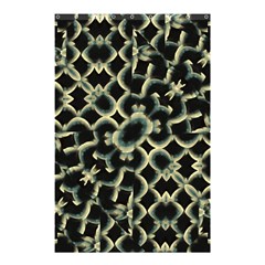 Dark Interlace Motif Mosaic Pattern Shower Curtain 48  X 72  (small)  by dflcprintsclothing