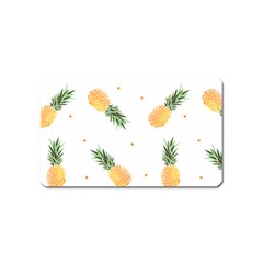 Pineapple Pattern Magnet (name Card) by goljakoff