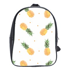 Pineapple Pattern School Bag (large)