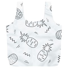 Pineapples Full Print Recycle Bag (xxl)