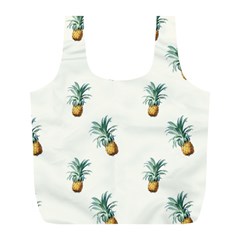 Tropical Pineapples Full Print Recycle Bag (l) by goljakoff