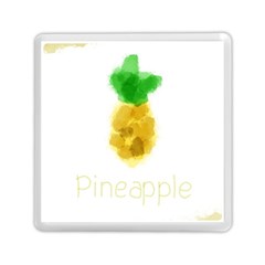 Pineapple Fruit Watercolor Painted Memory Card Reader (square)