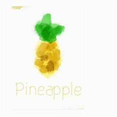Pineapple Fruit Watercolor Painted Large Garden Flag (two Sides)