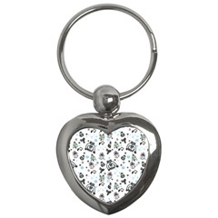 Winter story patern Key Chain (Heart)