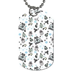 Winter story patern Dog Tag (Two Sides)