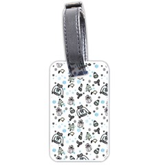 Winter story patern Luggage Tag (one side)