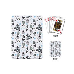 Winter story patern Playing Cards Single Design (Mini)