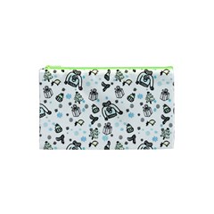 Winter story patern Cosmetic Bag (XS)