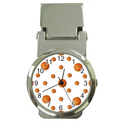 Tangerines Photo Motif Pattern Design Money Clip Watches by dflcprintsclothing