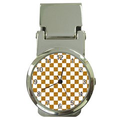 Checkerboard Gold Money Clip Watches by impacteesstreetweargold