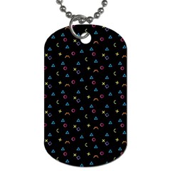 Abstract Texture Dog Tag (one Side)