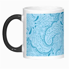 Blue Lines Pattern Morph Mugs by designsbymallika