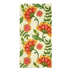 Orange Flowers Shower Curtain 36  x 72  (Stall) 