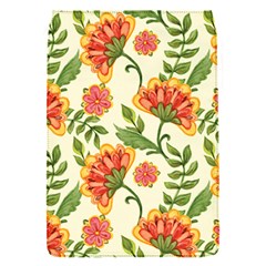 Orange Flowers Removable Flap Cover (S)
