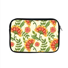 Orange Flowers Apple MacBook Pro 15  Zipper Case