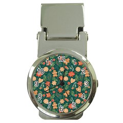 Christmas Pattern 3 Money Clip Watches