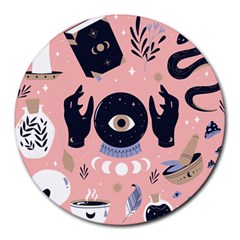Astrology Round Mousepads
