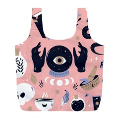 Astrology Full Print Recycle Bag (L)