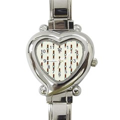 Watch Love Heart Italian Charm Watch by designsbymallika