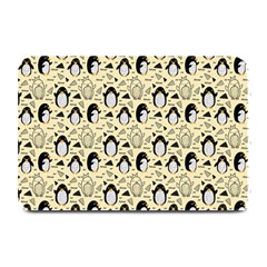 Cute Penguin Love Plate Mats by designsbymallika