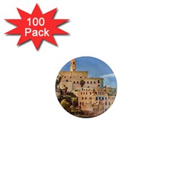 Old Jaffa Cityscape, Israel 1  Mini Magnets (100 Pack)  by dflcprintsclothing