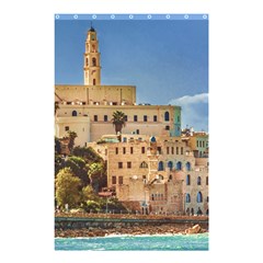 Old Jaffa Cityscape, Israel Shower Curtain 48  X 72  (small)  by dflcprintsclothing