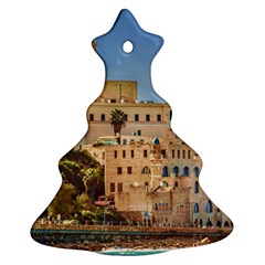 Old Jaffa Cityscape, Israel Ornament (christmas Tree)  by dflcprintsclothing