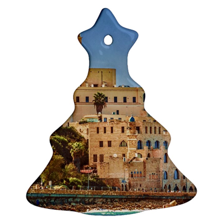 Old Jaffa Cityscape, Israel Ornament (Christmas Tree) 